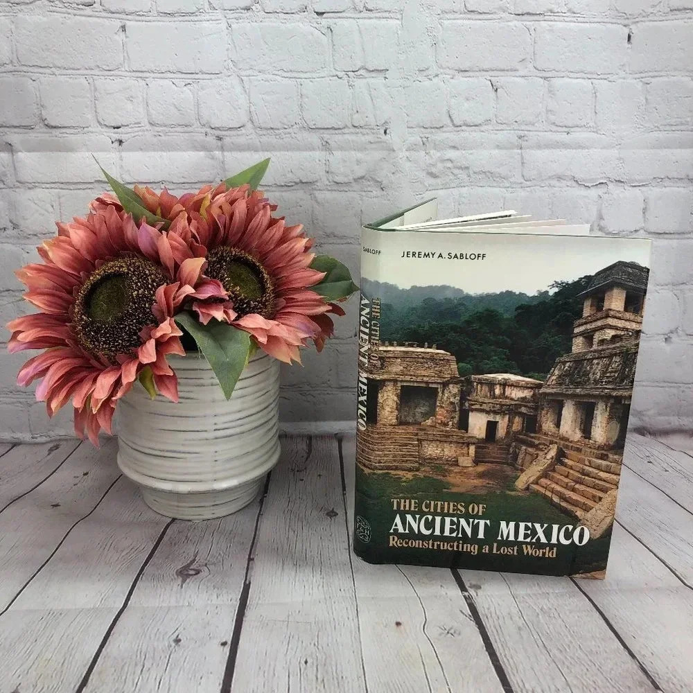 vintage 1989 book the cities of ancient mexico